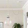 Cable eléctrico redondo en bobina de 45.72 mts (150 pies) RM00 Efecto Seda Marfil - Homologado UL