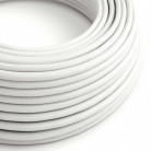 Cable eléctrico redondo en bobina de 45.72 mts (150 pies) RM01 Efecto Seda Blanco - Homologado UL