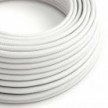Cable eléctrico redondo en bobina de 45.72 mts (150 pies) RM01 Efecto Seda Blanco - Homologado UL