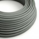 Cable eléctrico redondo en bobina de 45.72 mts (150 pies) RM03 Efecto Seda Gris - Homologado UL