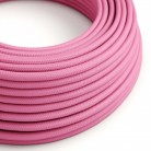Cable eléctrico redondo en bobina de 45.72 mts (150 pies) RM08 Efecto Seda Fuchsia - Homologado UL