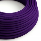 Round Electric Cable 150 ft (45,72 m) coil RM14 Violet Rayon - UL listed