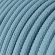 Cable eléctrico redondo en bobina de 45.72 mts (150 pies) RM17 Efecto Seda Celeste - Homologado UL