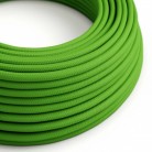 Cable eléctrico redondo en bobina de 45.72 mts (150 pies) RM18 Efecto Seda Verde Lima - Homologado UL