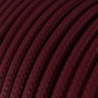 Cable eléctrico redondo en bobina de 45.72 mts (150 pies) RM19 Efecto Seda Burdeos - Homologado UL