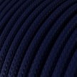 Cable eléctrico redondo en bobina de 45.72 mts (150 pies) RM20 Efecto Seda Azul Marino - Homologado UL