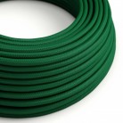 Cable eléctrico redondo en bobina de 45.72 mts (150 pies) RM21 Efecto Seda Verde Oscuro - Homologado UL