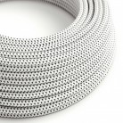 Cable eléctrico redondo en bobina de 45.72 mts (150 pies) RT14 Efecto Seda Stracciatella - Homologado UL