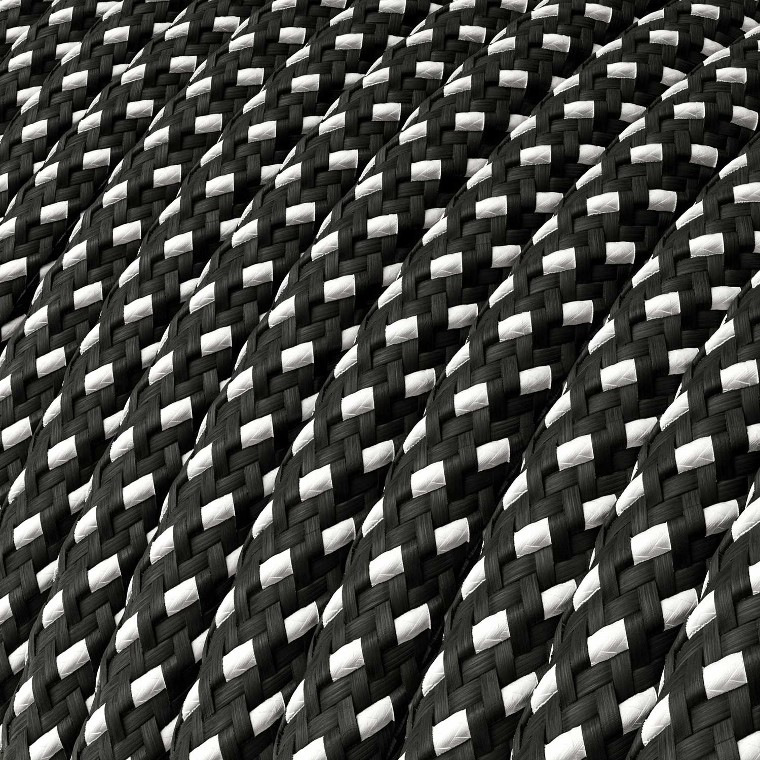 Cable eléctrico redondo en bobina de 45.72 mts (150 pies) RT41 Efecto Seda Estrellas - Homologado UL