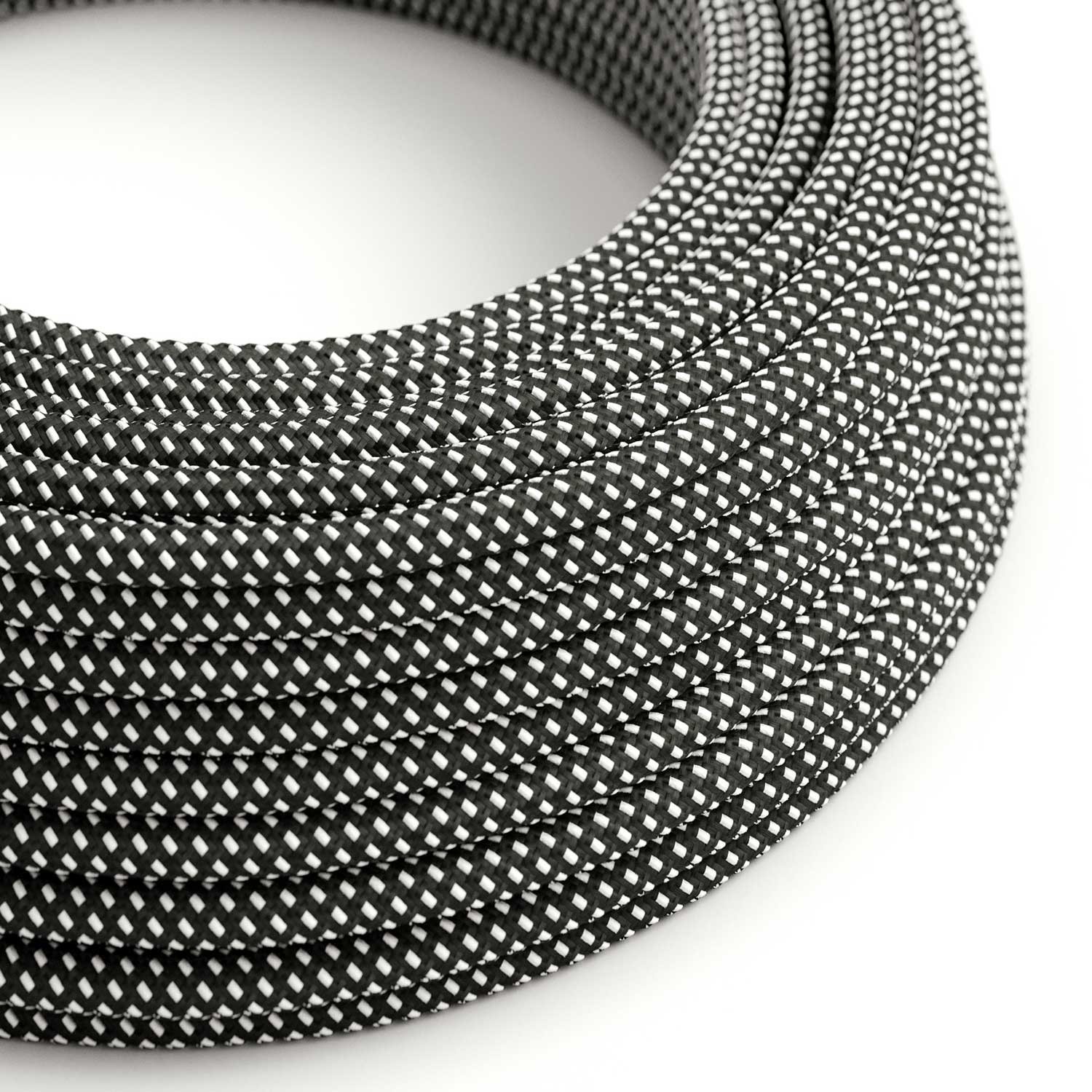 Cable eléctrico redondo en bobina de 45.72 mts (150 pies) RT41 Efecto Seda Estrellas - Homologado UL