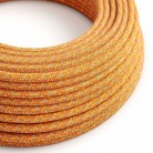 Cable eléctrico redondo en bobina de 45.72 mts (150 pies) RX07 Algodón Indian Summer - Homologado UL