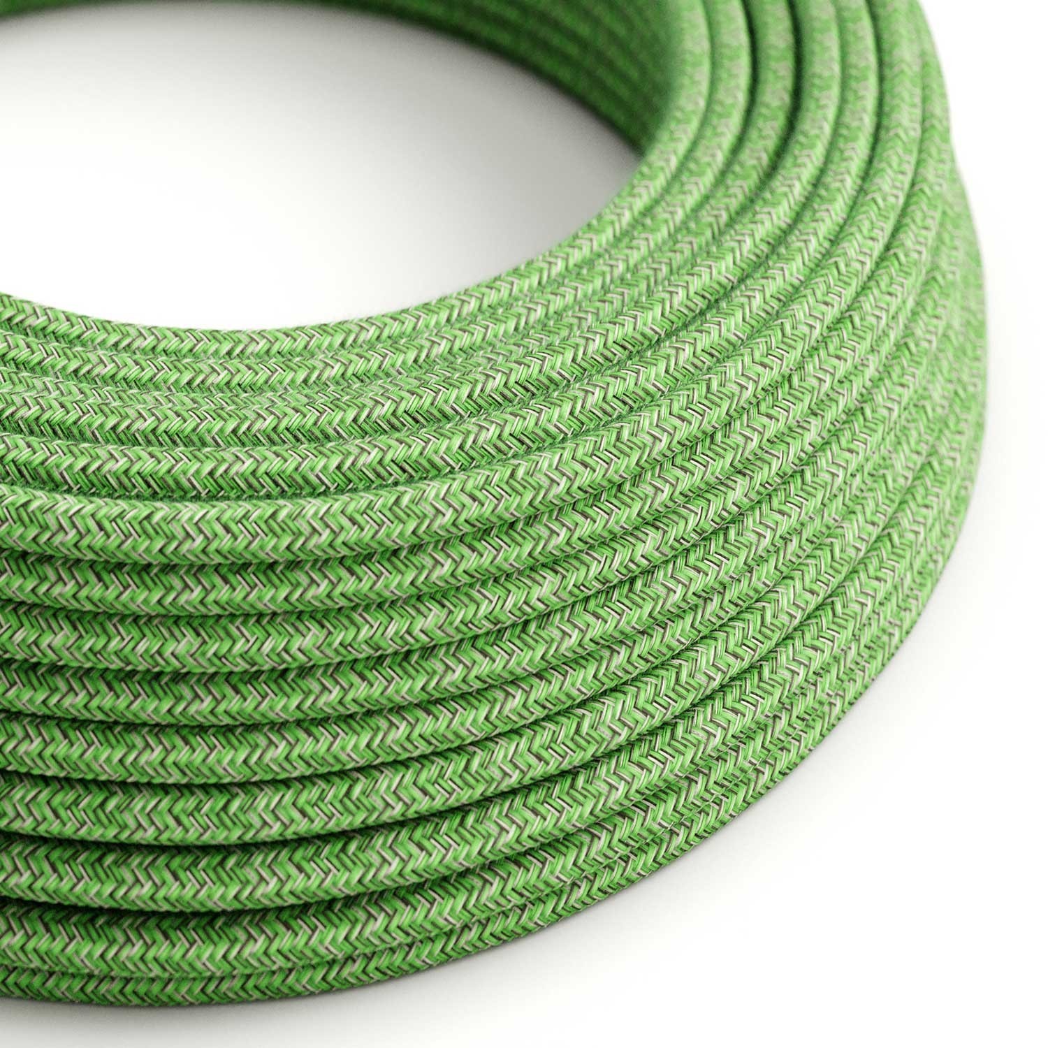 Cable eléctrico redondo en bobina de 45.72 mts (150 pies) RX08 Algodón Bronte - Homologado UL