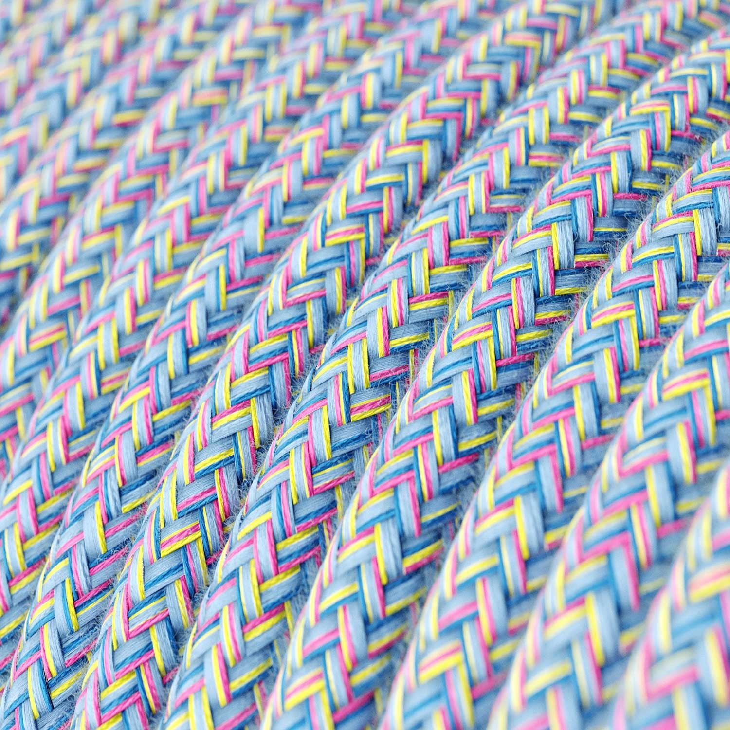 Cable eléctrico redondo en bobina de 45.72 mts (150 pies) RX09 Algodón Lollipop - Homologado UL