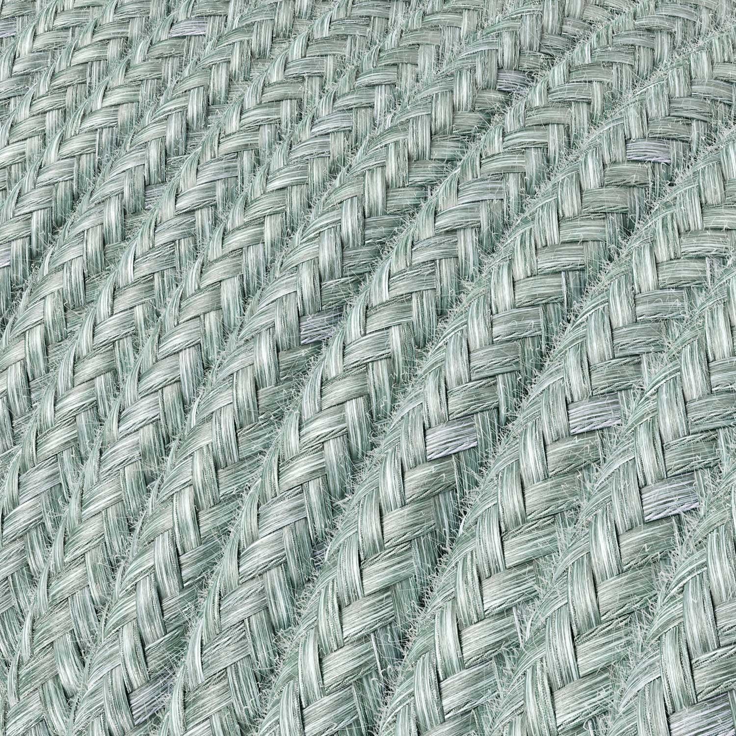 Cable eléctrico redondo en bobina de 45.72 mts (150 pies) RX12 Algodón Azul Calina - Homologado UL