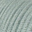 Cable eléctrico redondo en bobina de 45.72 mts (150 pies) RX12 Algodón Azul Calina - Homologado UL