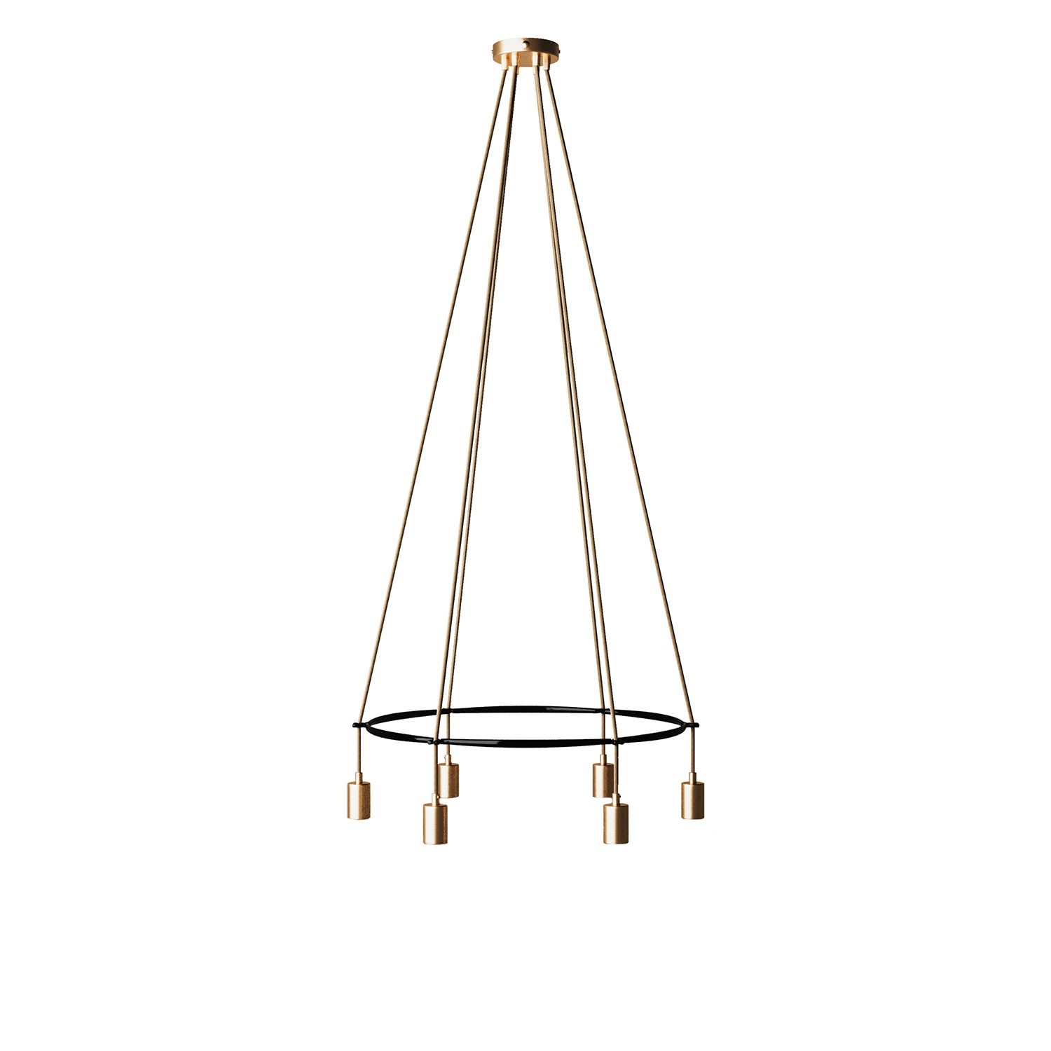 6-fall Cage Globe Lamp