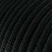 Lámpara colgante de silicona colorida con cable textil.