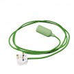 Snake Lámpara de silicona con interruptor y enchufe