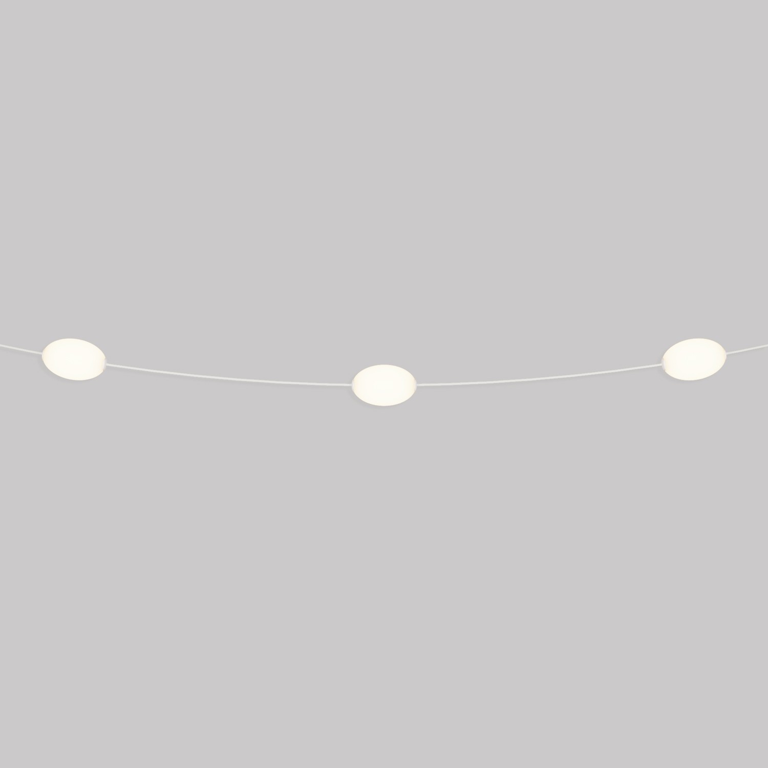 3-light Outdoor String Light IP67 - Marina3