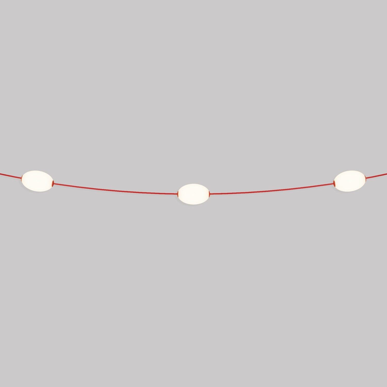 3-light Outdoor String Light IP67 - Marina3