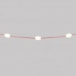 3-light Outdoor String Light IP67 - Marina3