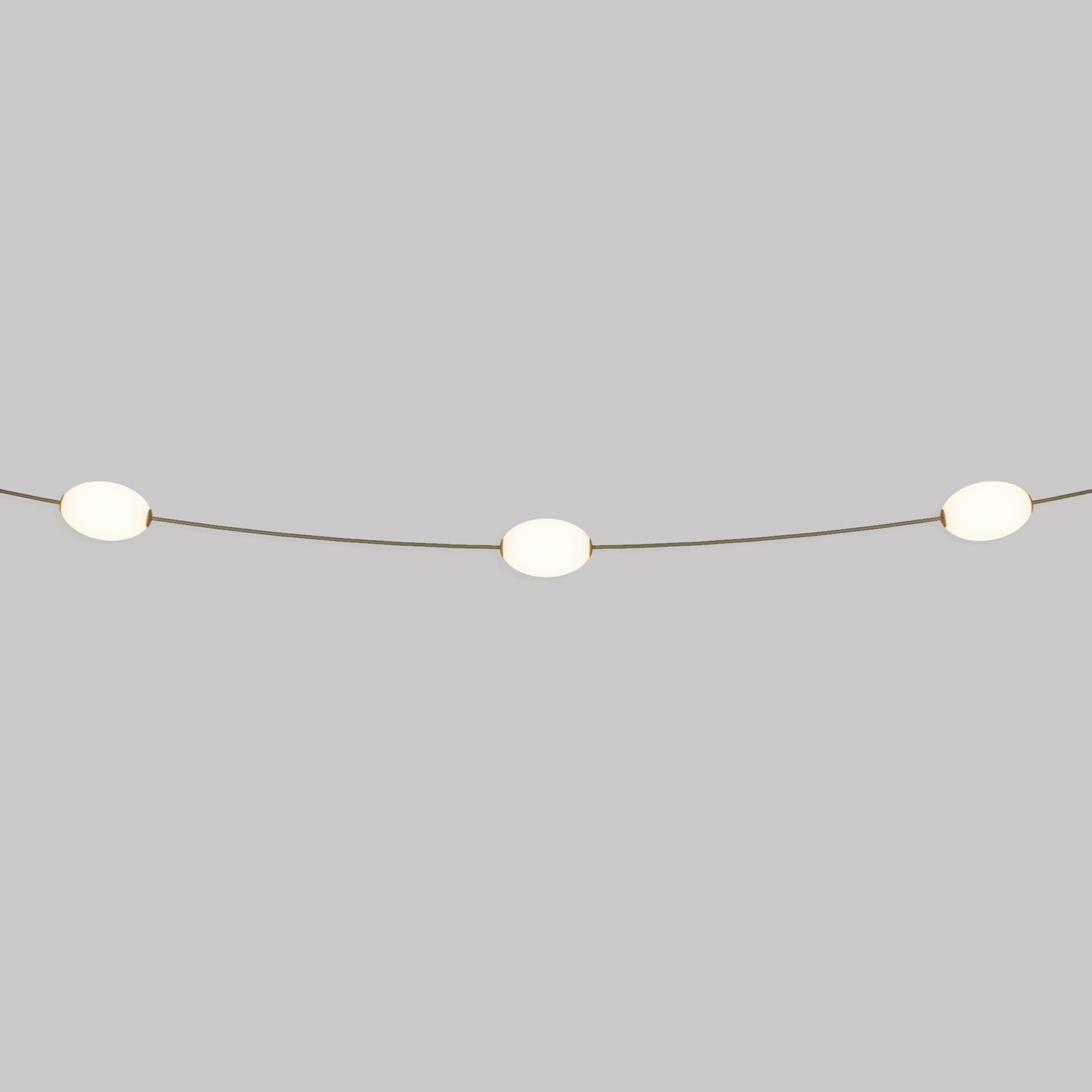 3-light Outdoor String Light IP67 - Marina3