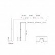 6-light Outdoor String Light IP67 - Marina6