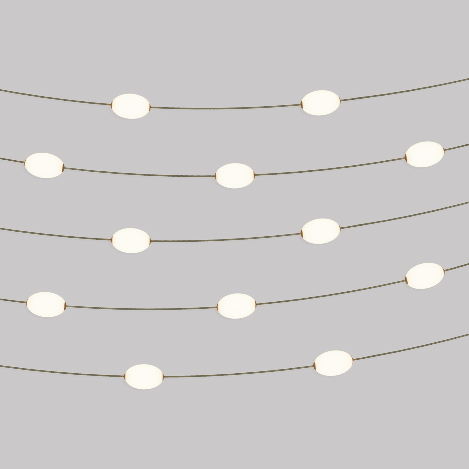 12-light Outdoor String Light IP67 - Marina12