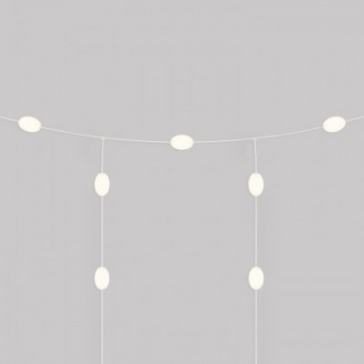 Grid-style Outdoor String Light with 7 Lights IP67 - Marina GRID