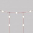 Grid-style Outdoor String Light with 7 Lights IP67 - Marina GRID