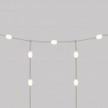 Grid-style Outdoor String Light with 7 Lights IP67 - Marina GRID