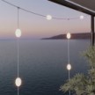 Grid-style Outdoor String Light with 7 Lights IP67 - Marina GRID