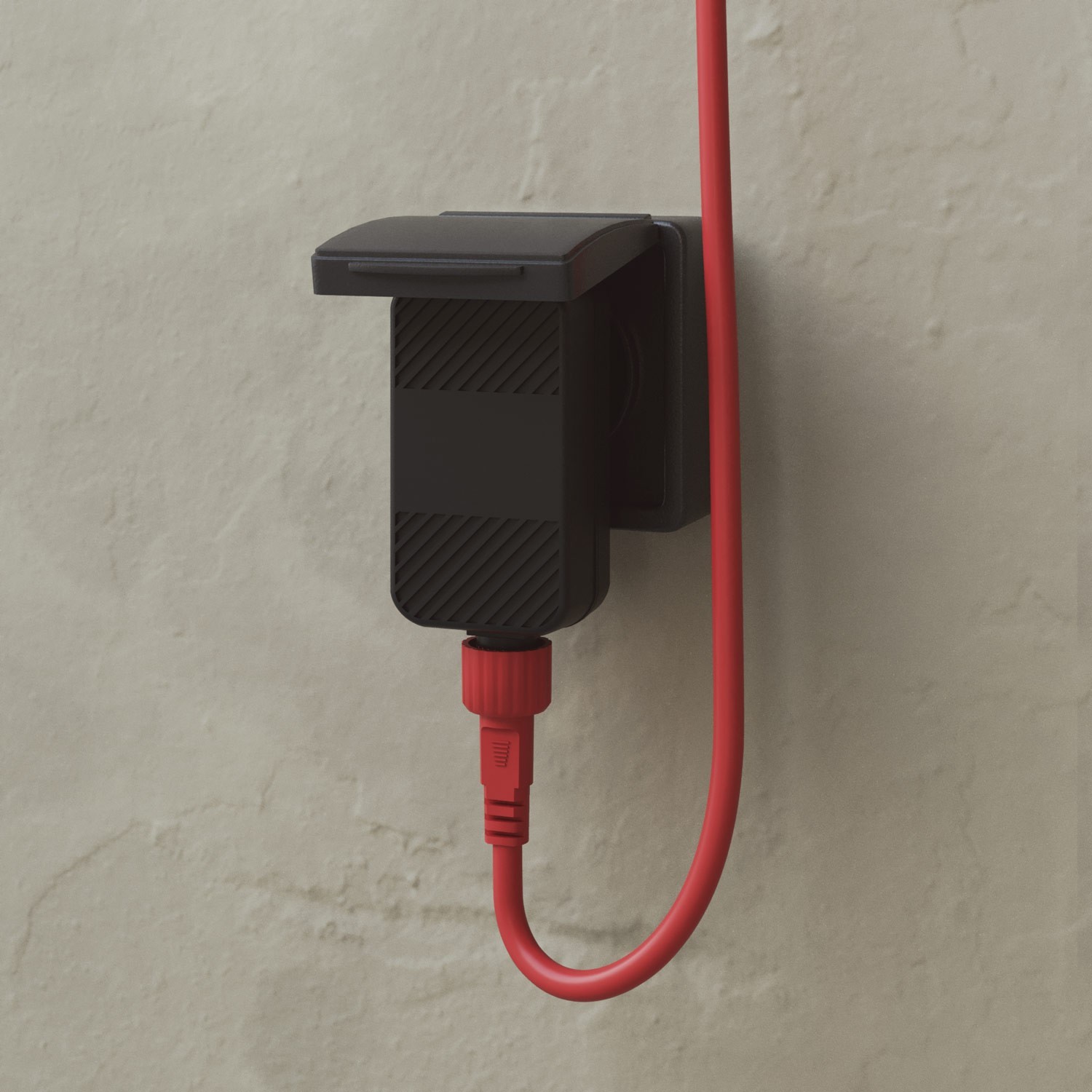 Grid-style Outdoor String Light with 7 Lights IP67 - Marina GRID