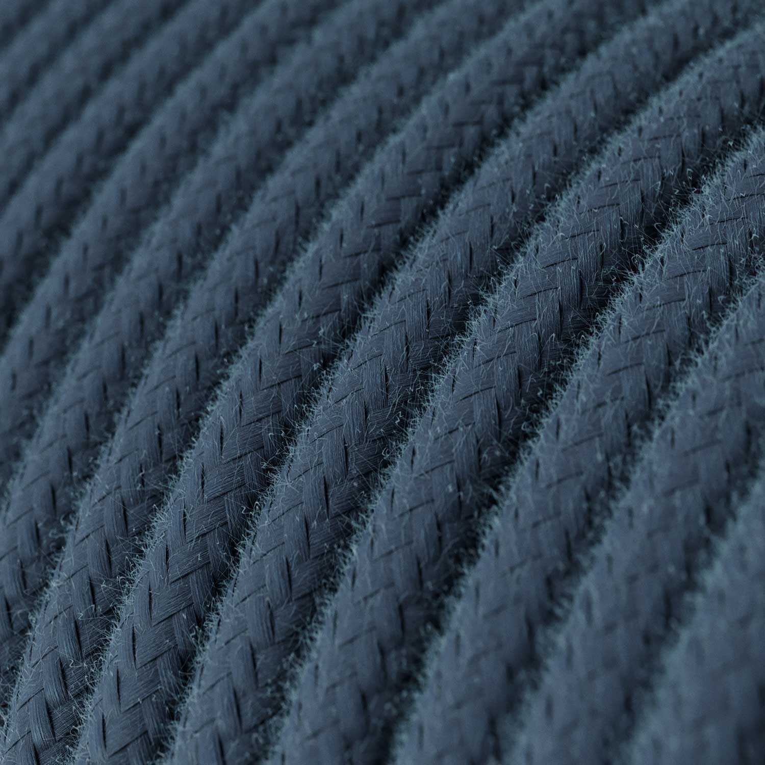 Cable eléctrico redondo RC30 Gris Piedra Algodón - Certificación UL