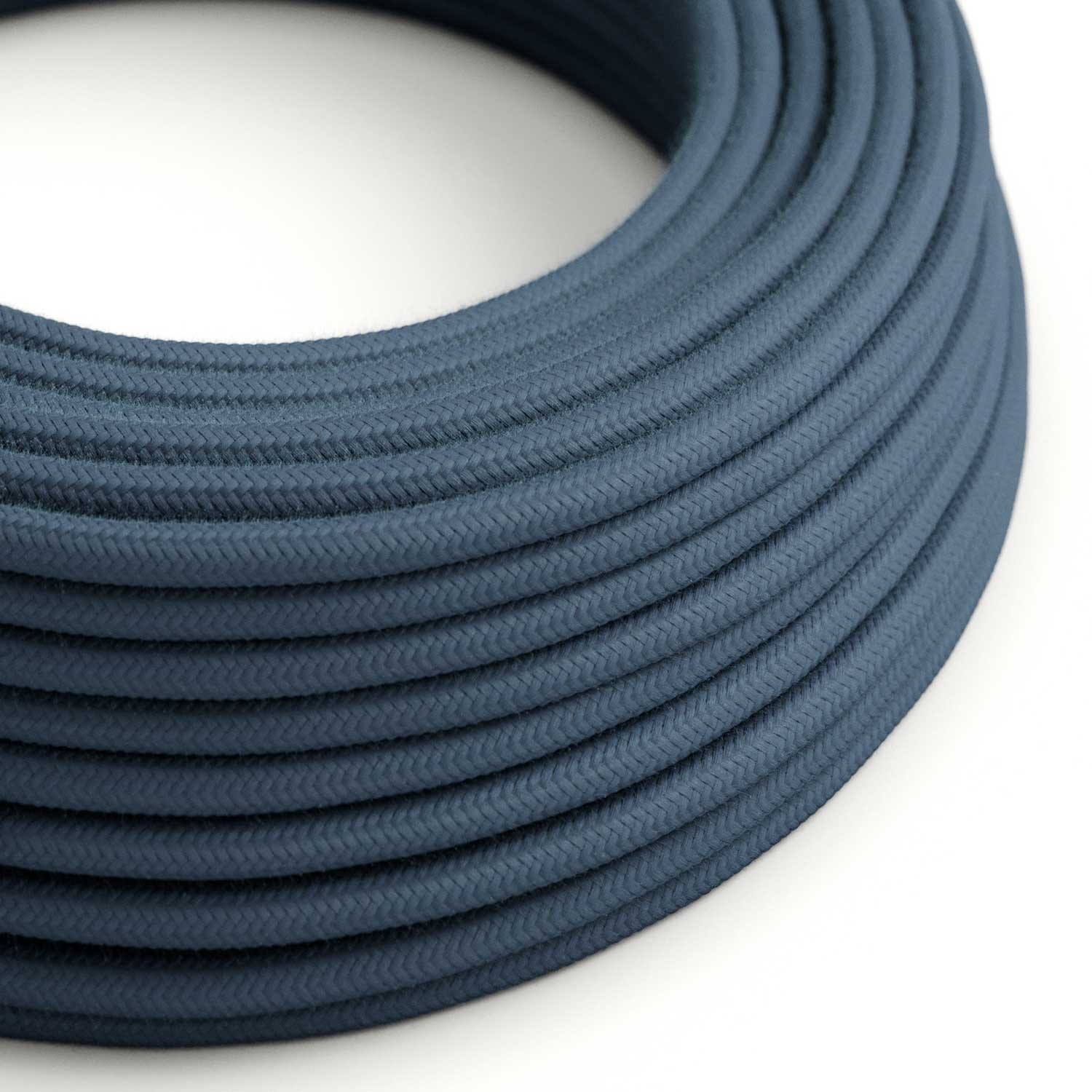 Cable eléctrico redondo RC30 Gris Piedra Algodón - Certificación UL