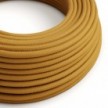 Cable eléctrico redondo RC31 Algodón Miel Dorado - Certificación UL