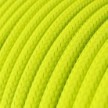 Round Electric Cable RF10 Yellow Fluo Rayon - UL listed
