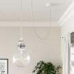 Cable eléctrico redondo RL01 Rayón blanco brillante - Certificación UL