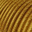 Cable eléctrico redondo RL05 Glittering Gold Rayon - Certificación UL