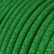 Cable eléctrico redondo RL06 Rayón verde brillante - Certificación UL