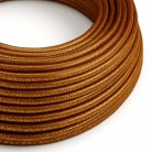 Cable eléctrico redondo RL22 Glittering Copper Rayon - Certificación UL