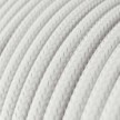 Round Electric Cable RM01 White Rayon - UL listed