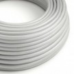 Cable eléctrico redondo RM02 Rayón plateado - Certificación UL