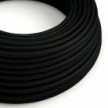 Cable eléctrico redondo RM04 Rayón negro - Certificación UL