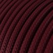 Round Electric Cable RM19 Burgundy Rayon - UL listed