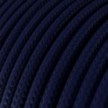 Round Electric Cable RM20 Dark Blue Rayon - UL listed