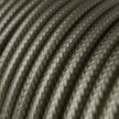 Round Electric Cable RM26 Dark Gray Rayon - UL listed