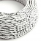 Round Electric Cable RT14 Stracciatella Rayon - UL listed