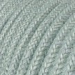 Round Electric Cable RX12 Blue Haze Cotton - UL listed