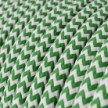 Cable eléctrico redondo RZ06 ZigZag Rayón Verde - Certificación UL
